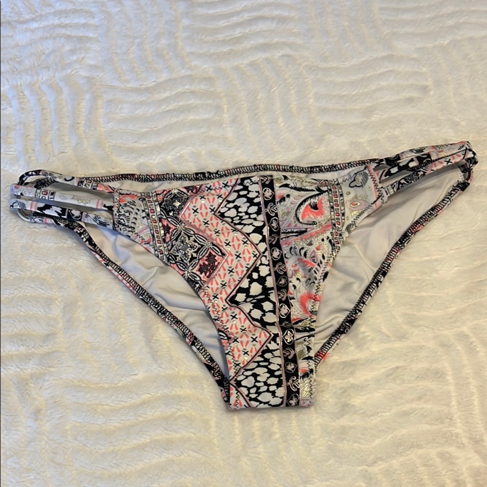 Patterned Bikini Bottom